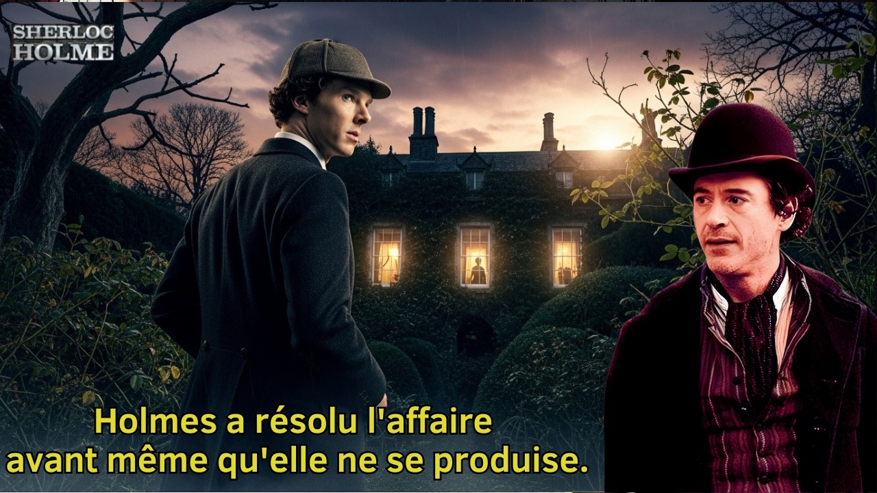 Holmes a résolu l'affaire avant même qu'elle ne se produise.
