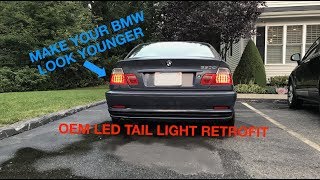 E46 BMW LCI LED Taillight Retrofit! |  PART 1