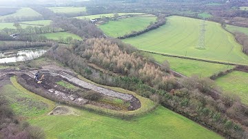 DJI Mavic pro waypoints 2.0 trip around the field.