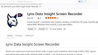 Lynx Data Insight Screen Recorder
