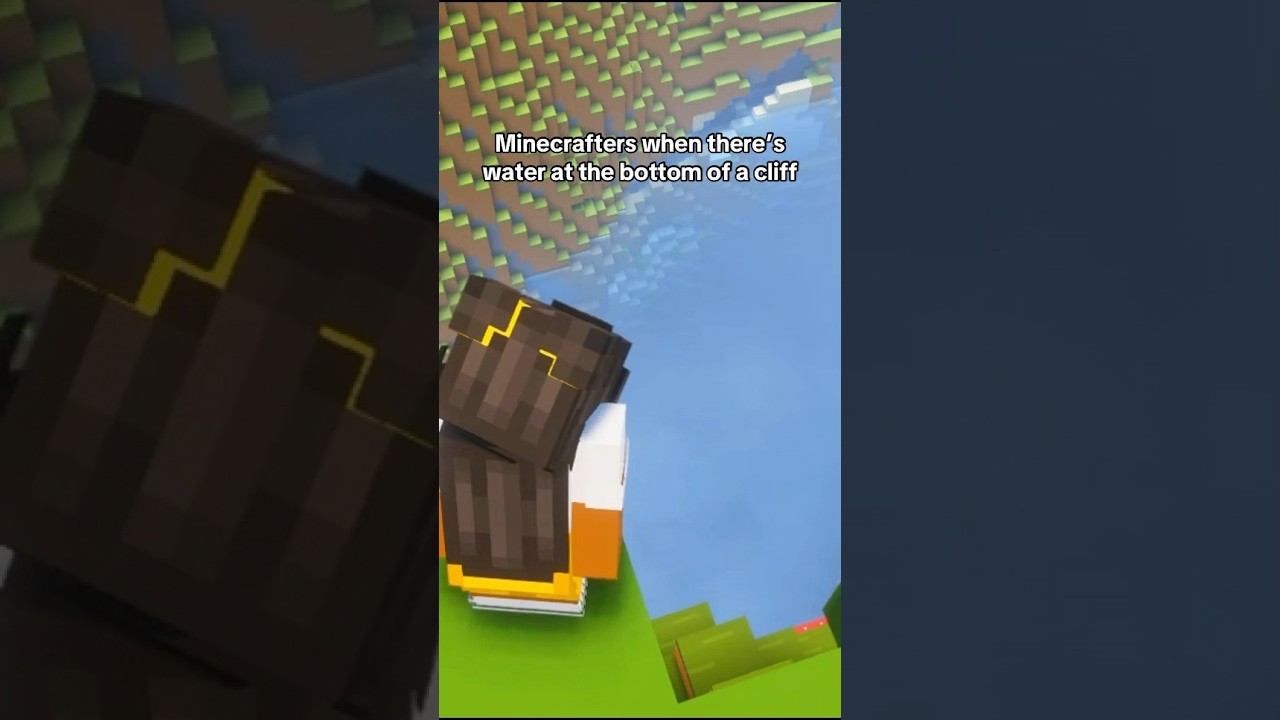 🪂 me actively #minecraft #minecraftsurvival #minecraftmemes
