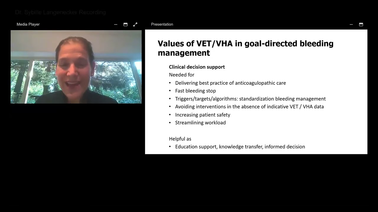 (Sybille Langenecker, MD, MBA) Navigating Bleeding Management Guidelines from Global Regions:...