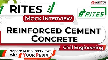 RCC Mock Interview for RITES | CE | Prepare RITES interview & Guidance with YourPedia