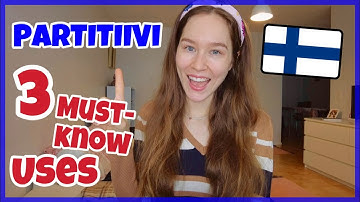 When to Use the Finnish Partitiivi?! | Finnish Cases Series (PART 2)