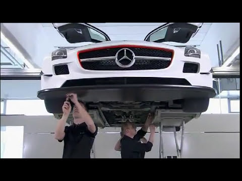 All New Mercedes SLS AMG GT3 Race Car Montage