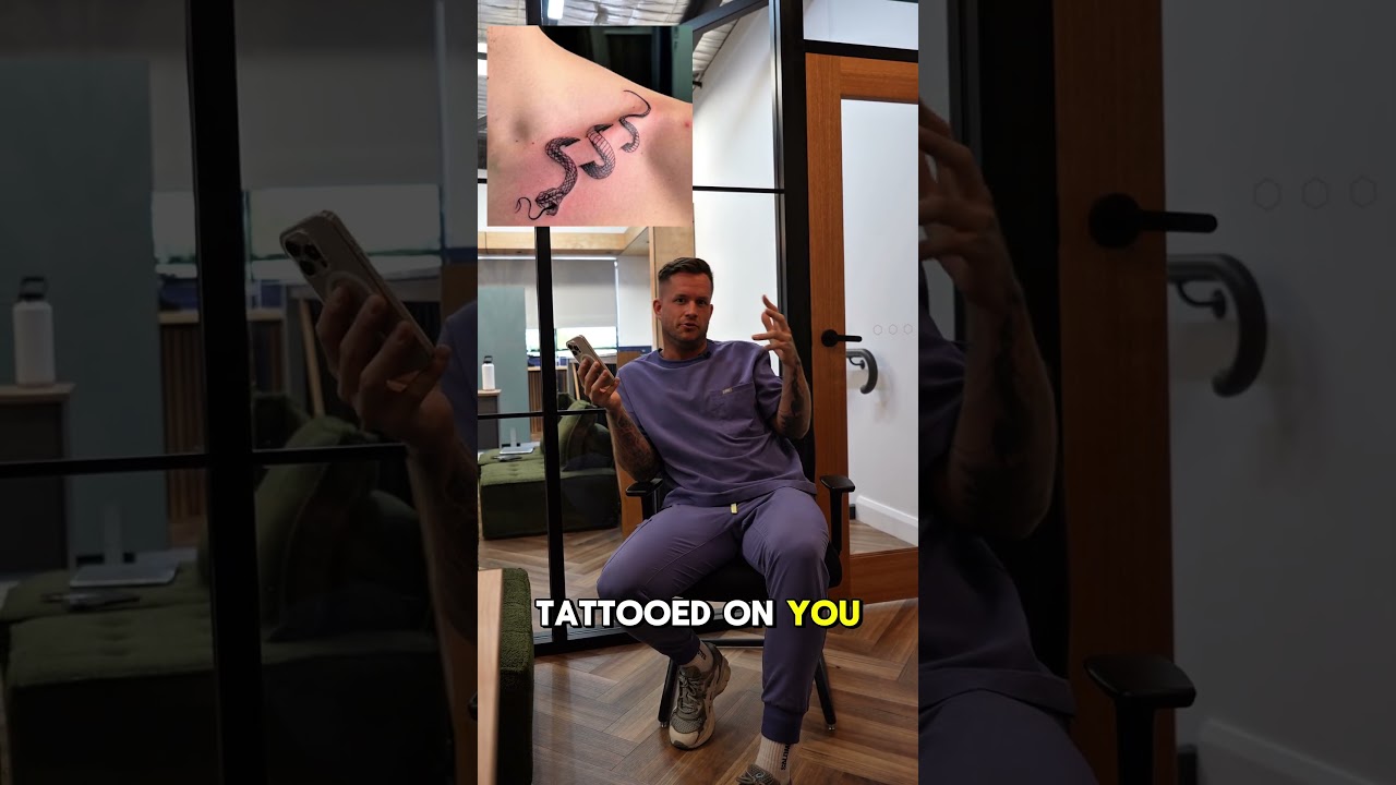 Самая СТАНДАРТНАЯ татуировка белой девушки