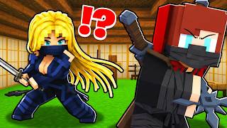NINJA TJ Bertemu 3 GADIS MATA-MATA di RUMAH SAMURAI!? Bisakah TJ KABUR? - Maizen Minecraft JJ & M... screenshot 1