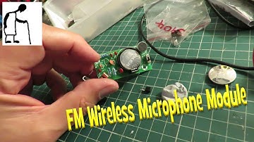FM Wireless Microphone Module