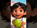 തേങ്ങ പാട്ട് - Coconut Song | Malayalam Nursery Rhymes for Children's | Galatta Kids | Shorts