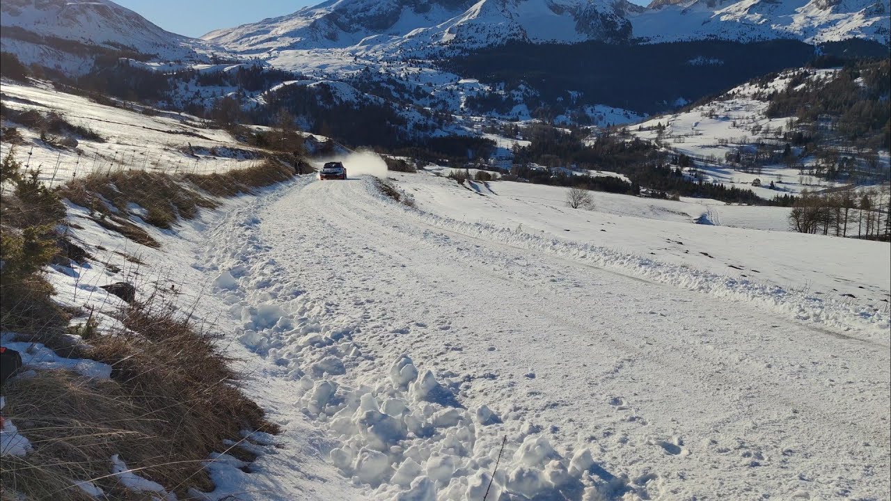 Test Rallye Monte Carlo 2022 Skoda Fabia R5 Evo 2 toksport Snow