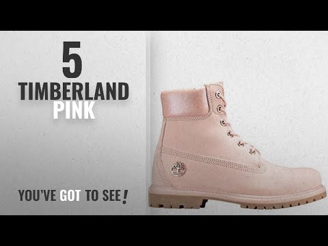 timberland pink work boots