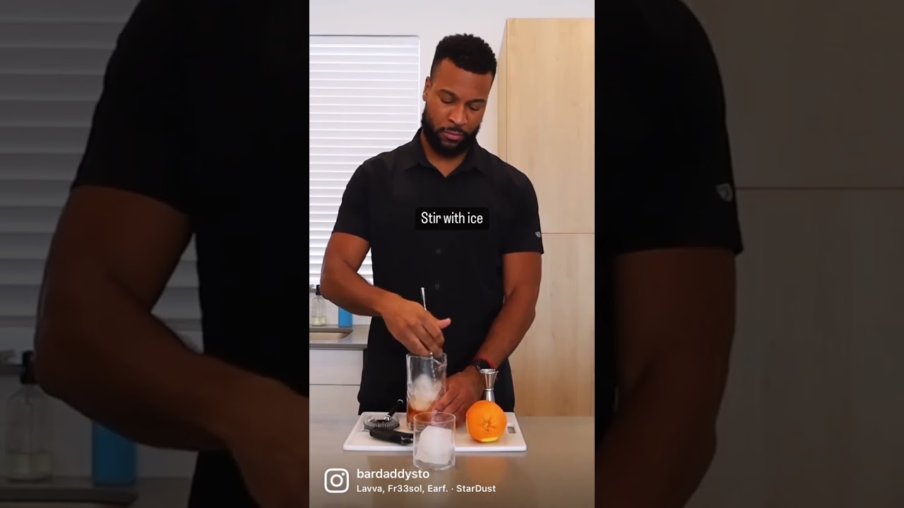 How to make an Old Fashioned 🤌🏾 