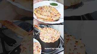 Quick &amp; Healthy Suji Cheela Recipe#sujicheela#healthybreakfast#easyrecipe#shorts#easycooking