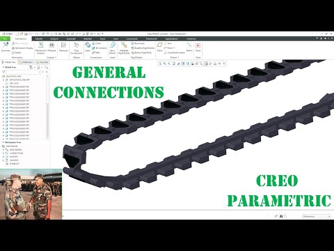Creo Parametric - Mechanisms | General Connections