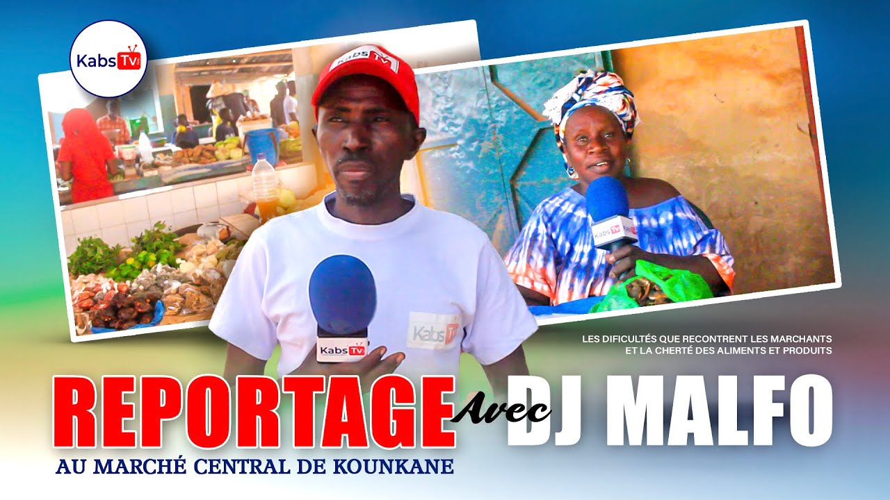 Situation des marchands au marché de Kounkanè, difficulté et cherté des aliments et produits