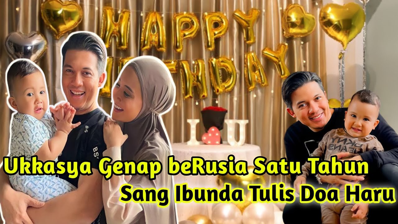 Terbaru!!Ukkasya Ulang Tahun || Zaskia sungkar Tulis Doa Haru Semoga Jadi syafaat Abi dan Mami