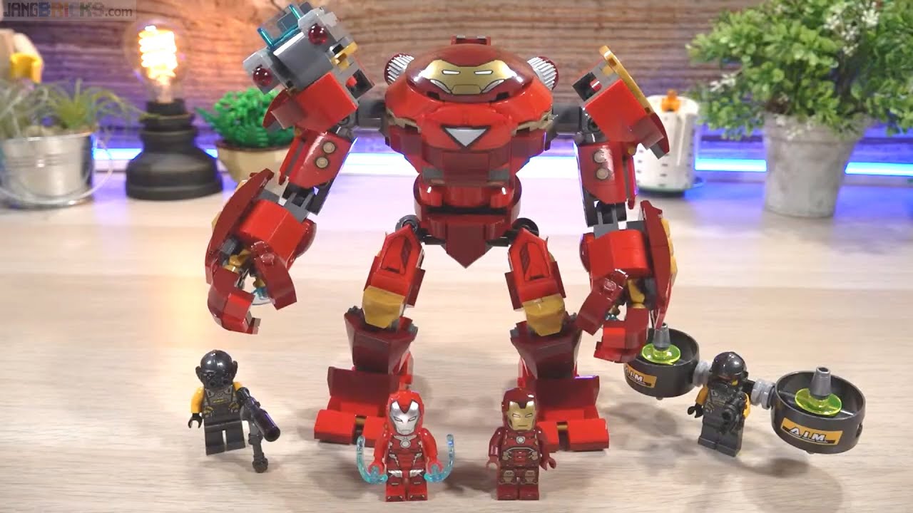 LEGO Marvel Avengers Iron Man Hulkbuster Versus A.I.M. Agent Set