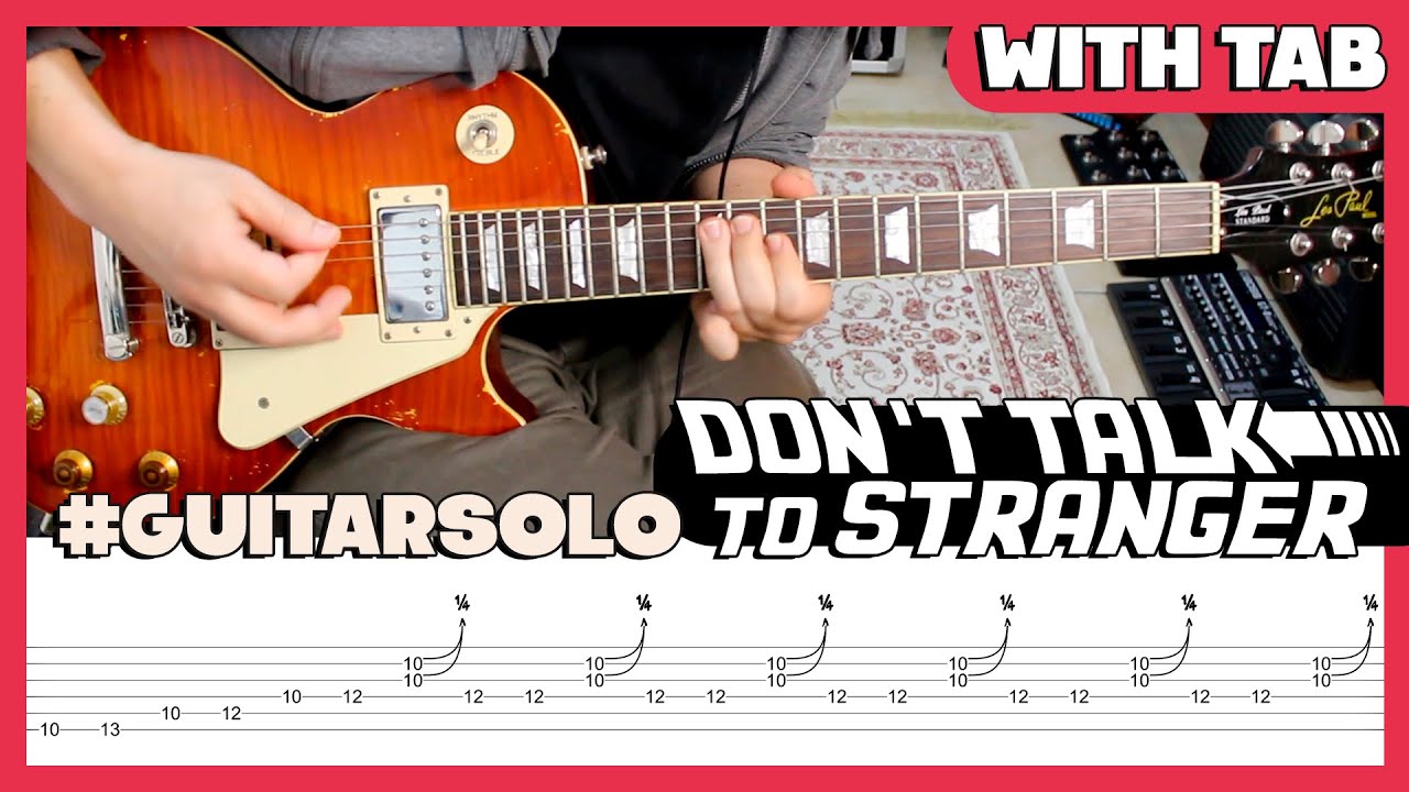 Don't Talk To Stranger DIO TAB