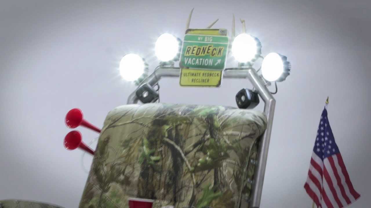 CMT's My Big Redneck Vacation - Win this recliner! - YouTube