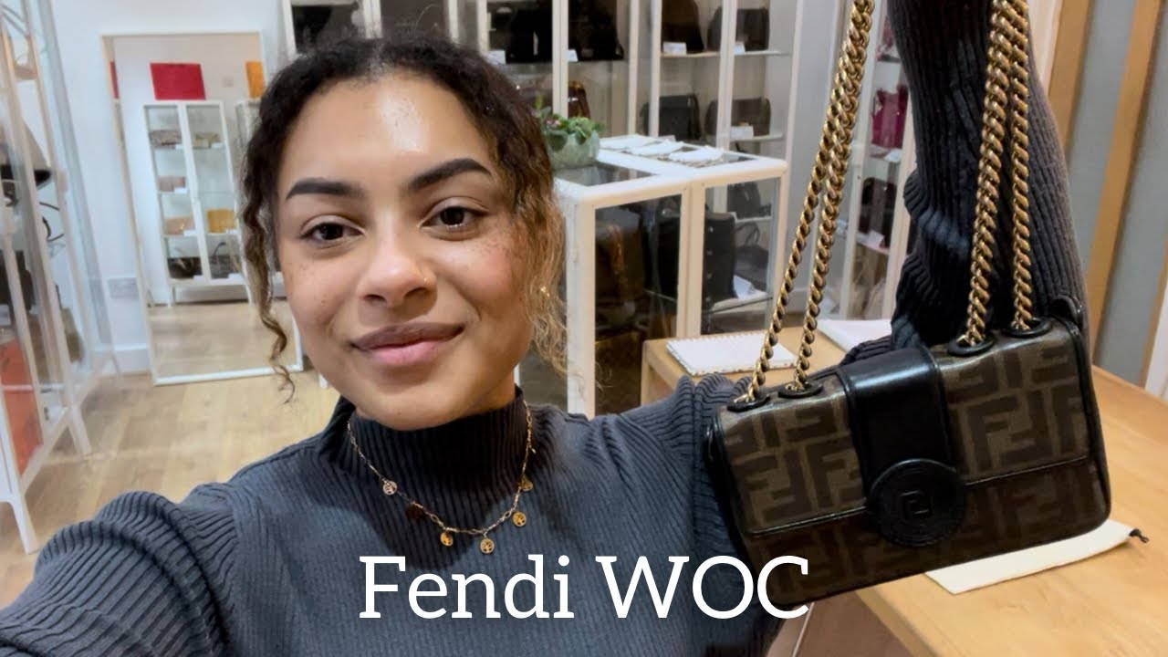 Fendi WOC Review, Wallet on a Chain, MOD Shots, What Fits in my Bag