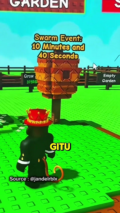 Ada tornado lebah di event besok? - Grow A Garden #roblox #growagarden #ridhosky #garden #update