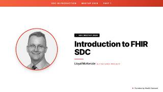 Introduction to FHIR SDC