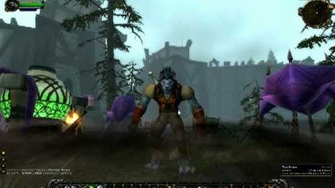 WoW Cataclysm Alpha Worgen Transformation