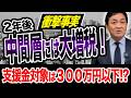 【衝撃事実】２年後 中間層には大増税！新設される「支援金」の対象は300万円以下⁉︎　玉木雄一郎が解説【国民民主党】