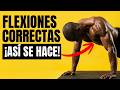 🚨ATENCIÓN🚨 Si haces las Flexiones Mal Le Pasará Esto a Tu Cuerpo #flexiones #pushups