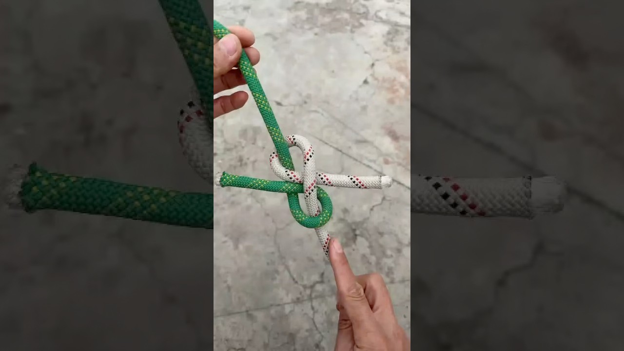 Strong and Reliable Rope Splicing Trick 