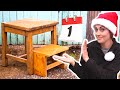 Folding Kitchen Step Stool DIY Hack | 12 Days of Giftmas #1 | The Carpenter&#39;s Daughter