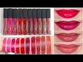 L'Oreal Paris Infallible Pro Matte Glosses | Lip Swatches + Review