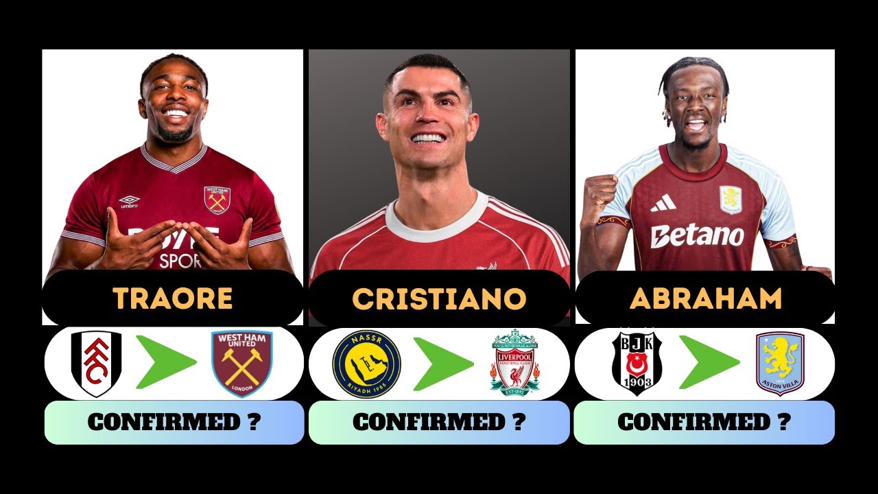 🚨WORLD'S LATEST FOOTBALL TRANSFERS JANUARY 2026 | TRAORE, CRISTIANO, ABRAHAM.