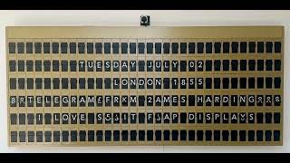 Split Flap Display