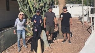 Community comes together to finish wheelchair ramp for Mesa resident