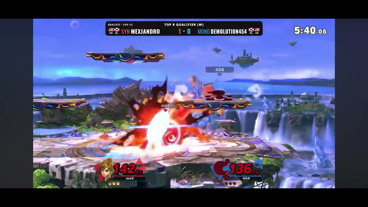 Magic City Smash 145 On-Tap pre Local Demolution454 (Mr. Game & Watch) Vs Mexjandro (Link) 