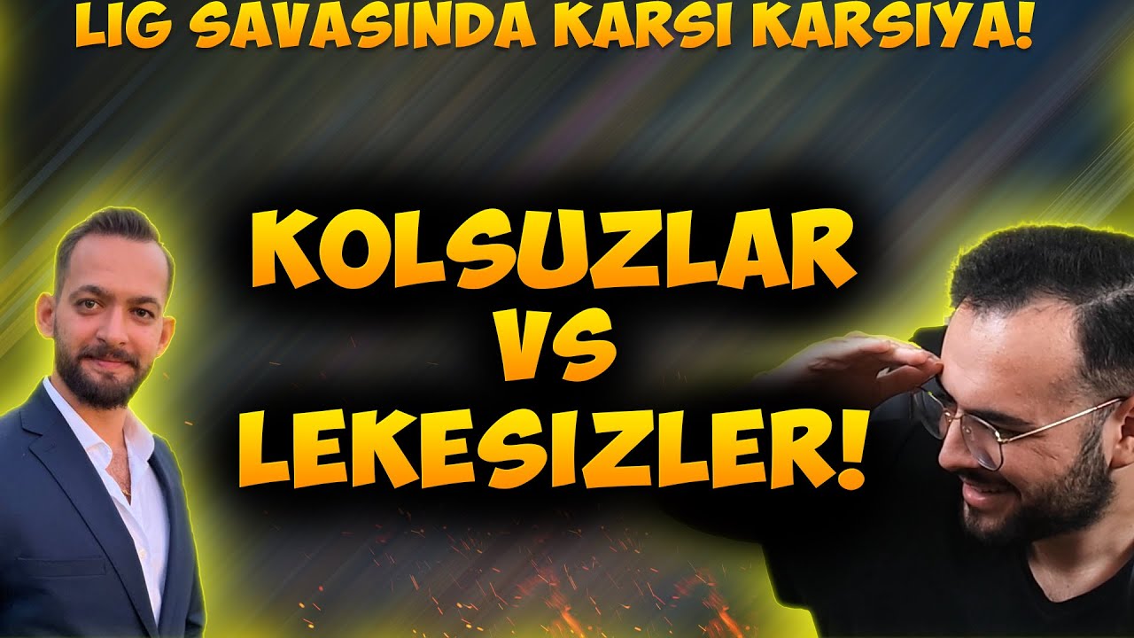 KOLSUZLAR VS LEKESİZLER! KAZANAN LİG ATLAR!(CLASH OF CLANS)
