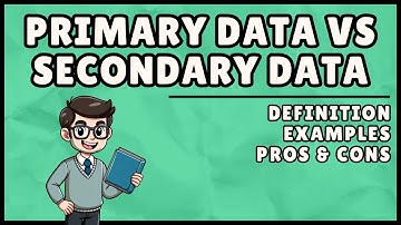 Primary Data Vs Secondary Data (Easiest Explanation)
