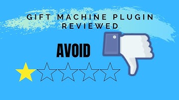 Gift Machine Plugin Reviewed - AVOID!