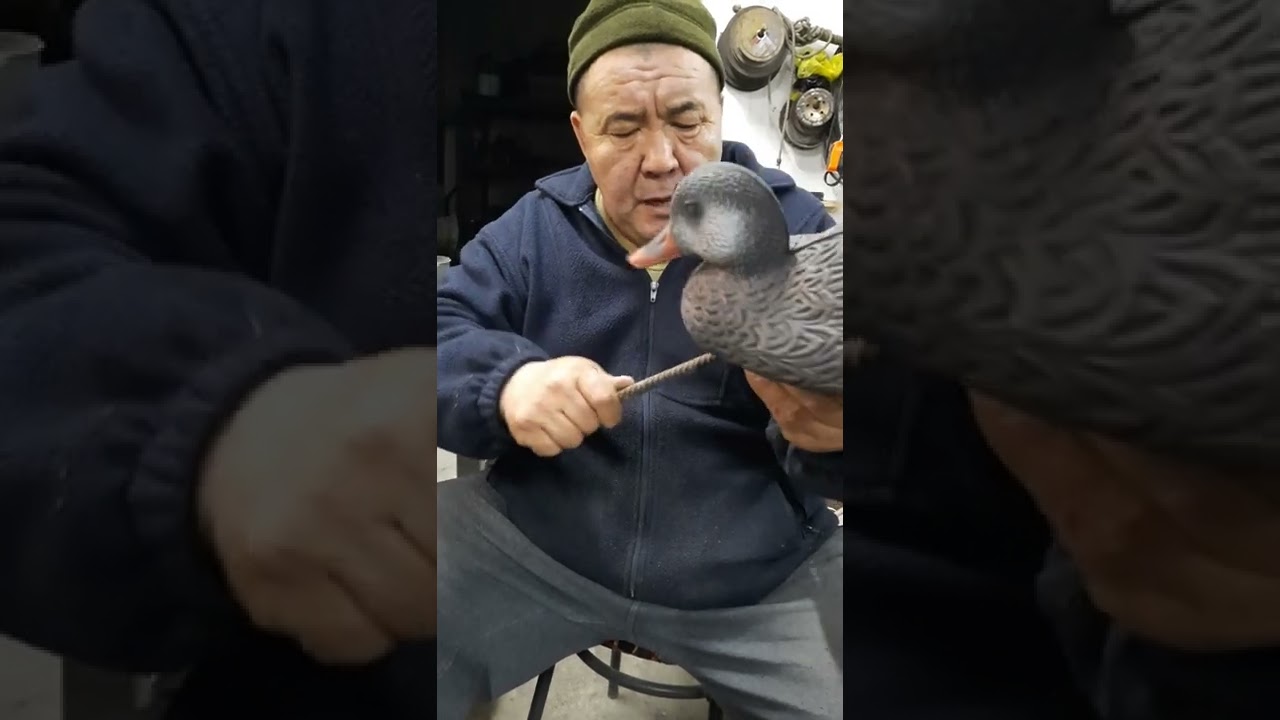 Доработка утиных чучел китай.