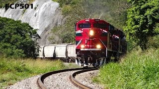 Ferromex y Ferrosur: Varios Trenes en Tuxpan Jalisco, Distrito Sayula 