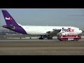 EMERGENCY LANDING! FedEx A300-600F [N689FE] Landing at Calgary Airport ᴴᴰ