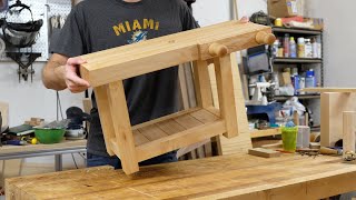 Mini Workbench with Twin Screw Vice