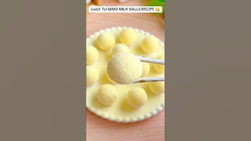 Easy sweets milk balls #viralvideo #foodshorts #sweets #dessert #foodshorts #shorts