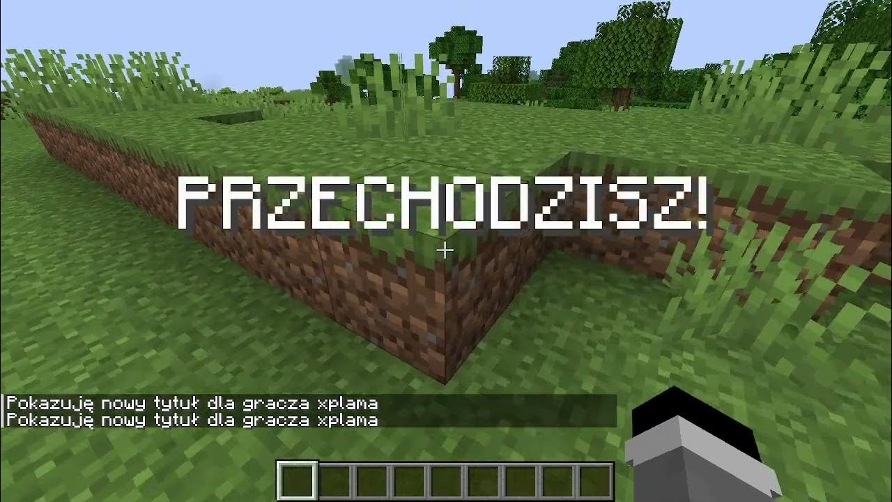 Jak Zrobic Napis Na Czacie W Minecraft Jak zrobić wyświetlający się napis w minecraft? - YouTube