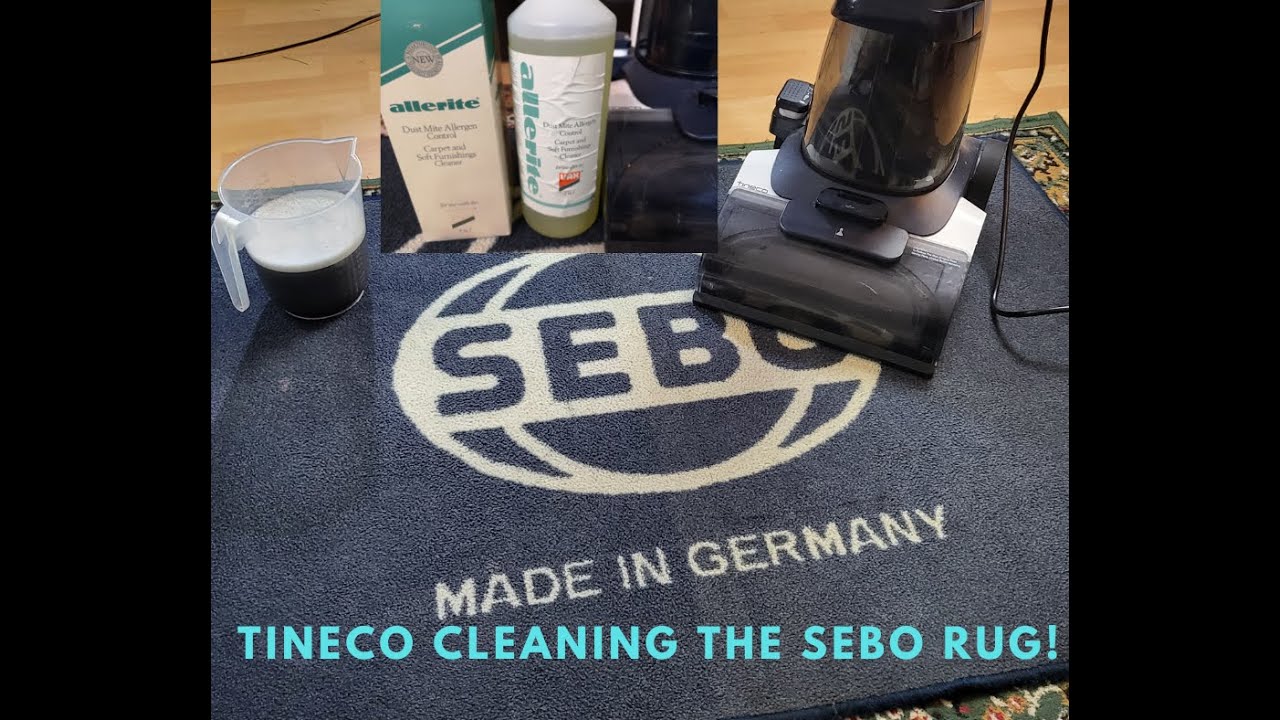 Sebo Rug Cleaning the Barton's Sebo Rug! Part 2 - Tineco Carpet One Pro! - YouTube