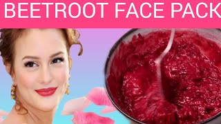 How to Get Pinkish Glowing Skin Naturally | How to Make Beetroot Face Mask for Radiant Glowing Skin screenshot 1