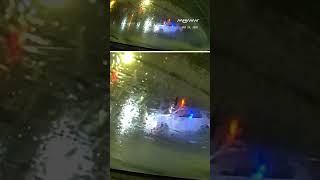 Police Dashcam Captures Masked Mob Att*cking Cruiser During Violent Maryland Street Takeover