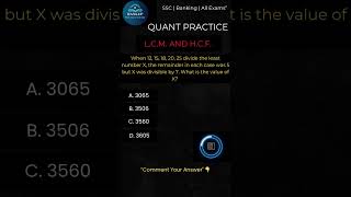 #LCM and HCF 2 sec trick #LCM &amp; HCF #mathfasttricks #quantshorts #shorts