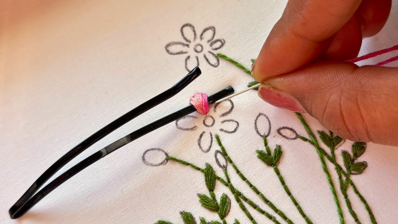 Handmaster Easy Master Easy Hand Embroidery Designs with Simple Tricks - YouTube